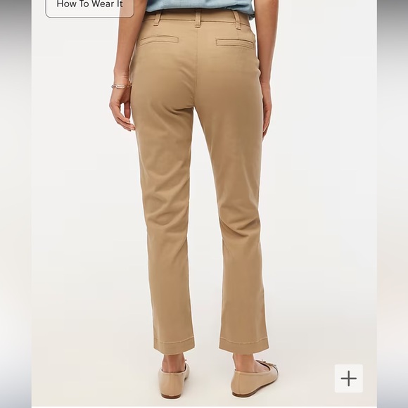 JCrew High Waisted Khaki Chino - Picture 2 of 10